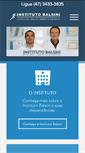 Mobile Screenshot of institutobalsini.com.br